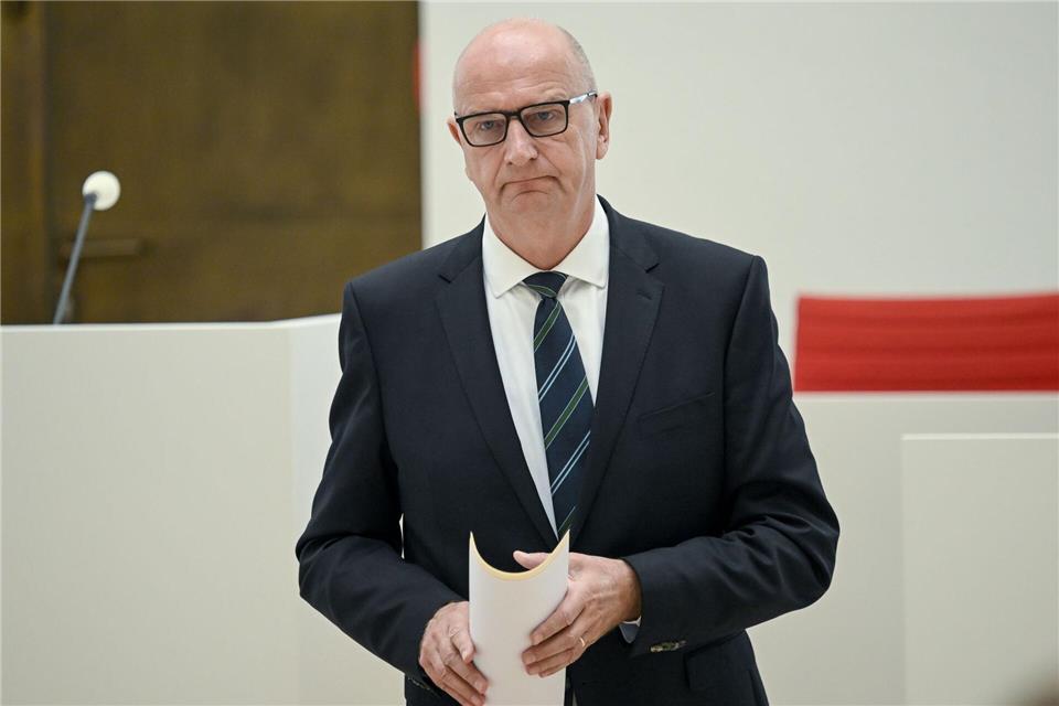 Brandenburgs Regierungschef Dietmar Woidke (SPD) äußert sich zur bevorstehenden Abstimmung über die Rundfunkreform. (Archivbild)Britta Pedersen/dpa