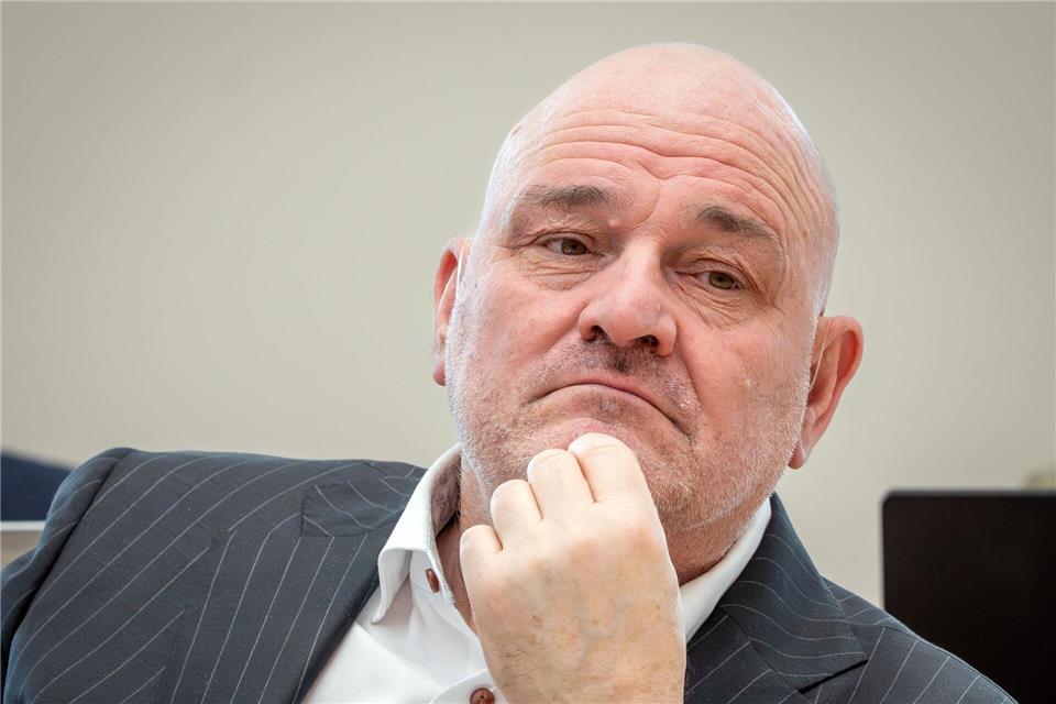 Brandenburgs SPD-Verkehrsminister Robert Crumbach kritisiert seine frühere Partei BSW (Archivbild). Soeren Stache/dpa