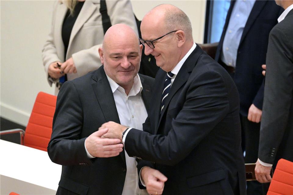 Brandenburgs Vize-Ministerpräsident und BSW-Finanzminister Robert Crumbach hat eine persönliche Erklärung angekündigt (Archivbild).Michael Bahlo/dpa