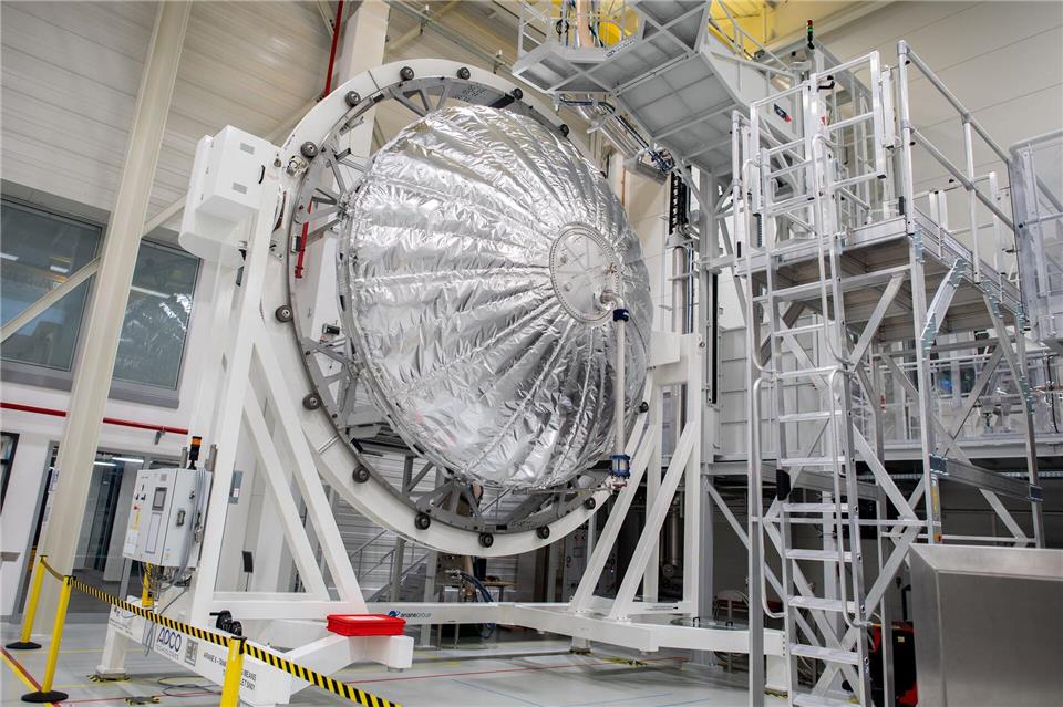 Bremen ist einer der zentralen Raumfahrtstandorte in Deutschland. (Archivbild)Hauke-Christian Dittrich/dpa