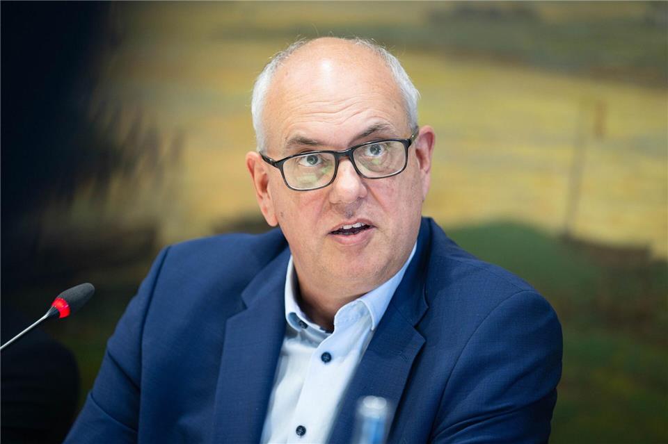 Bremens Bürgermeister Bovenschulte ist gestürzt.Sina Schuldt/dpa