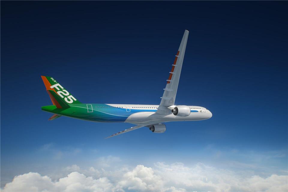 Bremer Forscher testen besondere Flügel für klimaverträgliche Flugzeuge. -/Deutsches Zentrum für Luft- und Raumfahrt/dpa