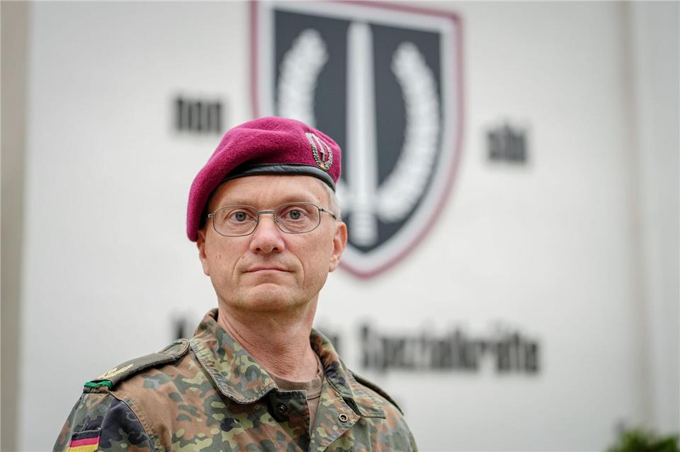 Brigadegeneral Alexander Krone.Kay Nietfeld/dpa