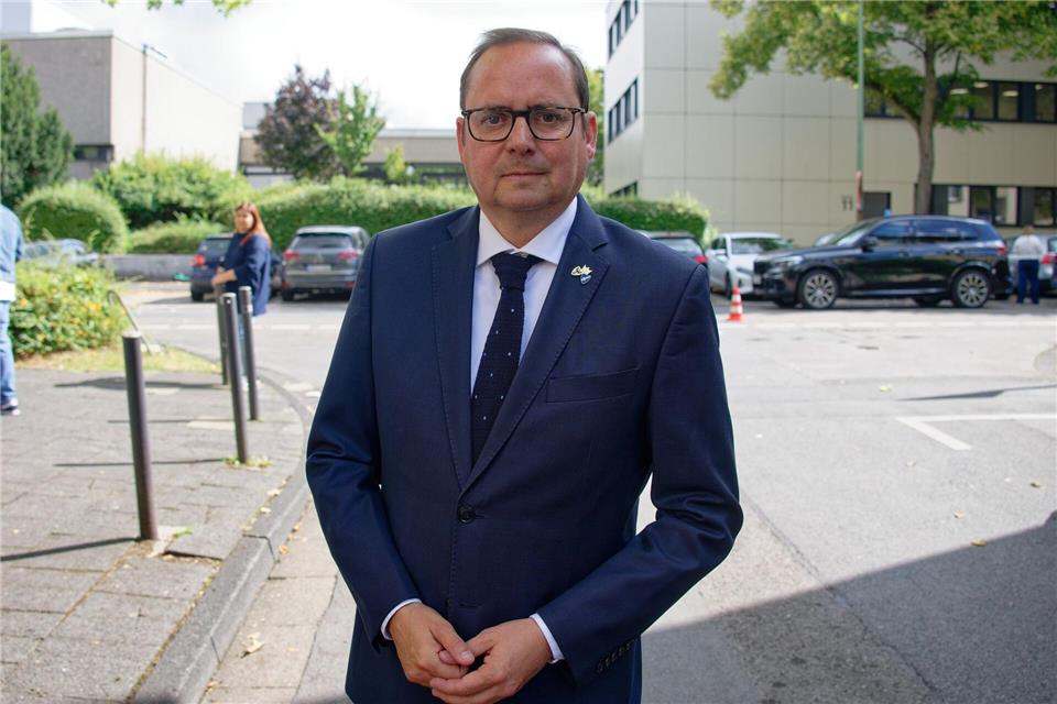 Oberbürgermeister will Messern den Kampf ansagen Bringt schärfere Waffenkontrollen an Schulen ins Gespräch: Essens Oberbürgermeister Thomas Kufen (CDU).Henning Kaiser/dpa