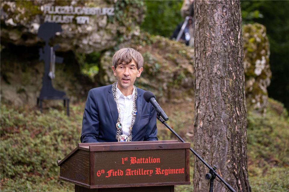 Bürgermeister Wolfgang Nierhoff aus Pegnitz in Oberfranken.Daniel Karmann/dpa