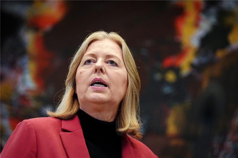 Bundesarbeitsministerin Bas hat deutliche Worte gegen Kürzungsforderungen im Sozialstaat gefunden. (Archivbild)Kay Nietfeld/dpa