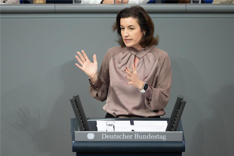 Bundesforschungsministerin Dorothee Bär (CSU) hatte laut Weimer Media für den Erhard-Gipfel bereits zugesagt. (Archivbild)Markus Lenhardt/dpa