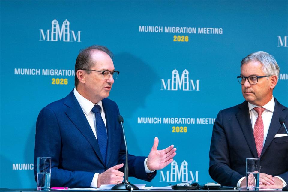 Bundesinnenminister hat zum „Munich Migration Meeting“ geladen.Stefan Puchner/dpa