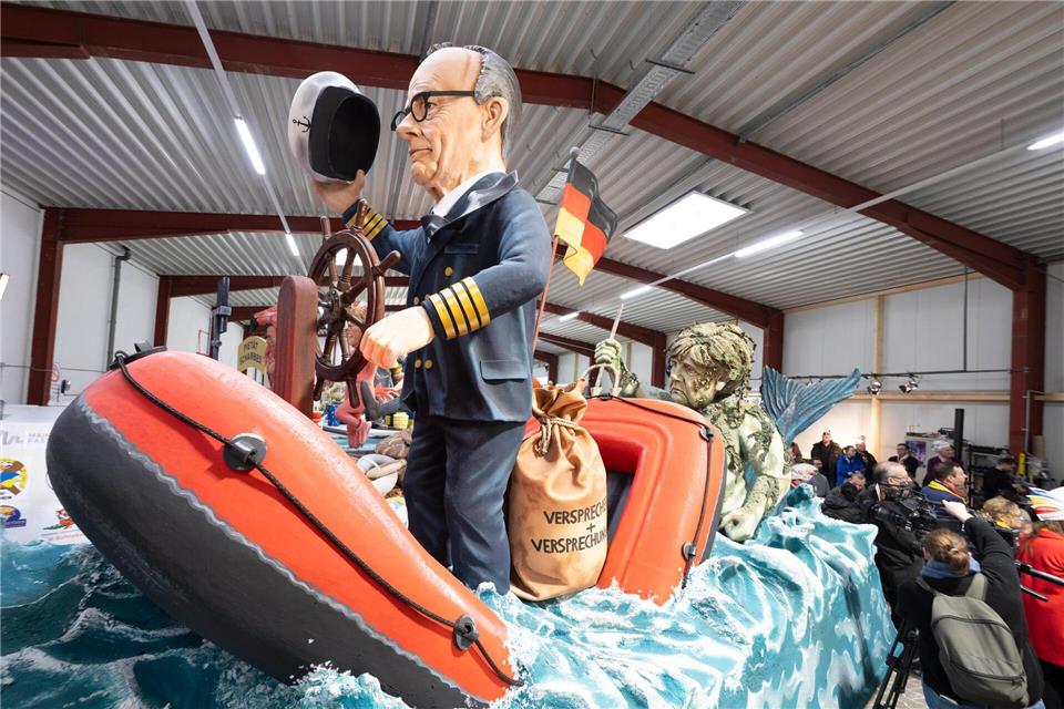 Bundeskanzler Merz in Seenot.Boris Roessler/dpa