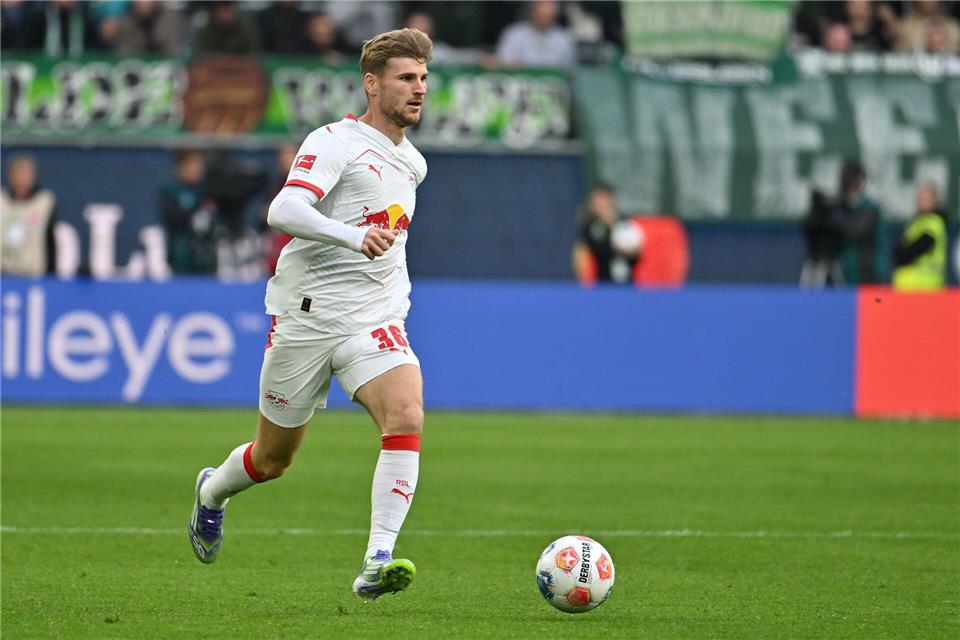 Bundesliga-Rückkehrer: Leipzigs Timo Werner.Swen Pförtner/dpa