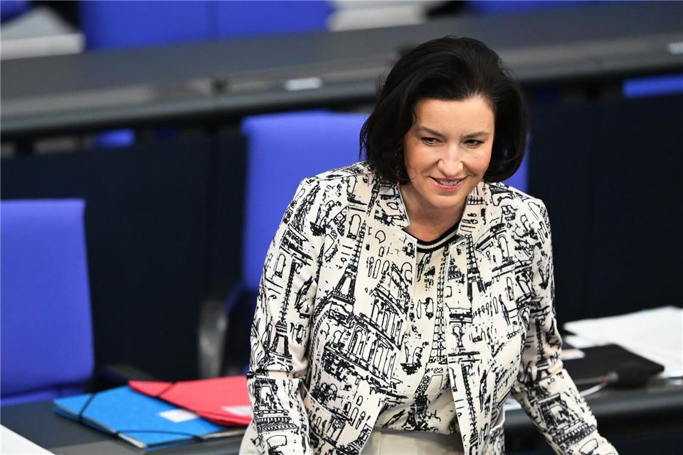 Bundesministerin Dorothee Bär hat ihren Dienstsitz in Berlin. (Archivbild)Markus Lenhardt/dpa
