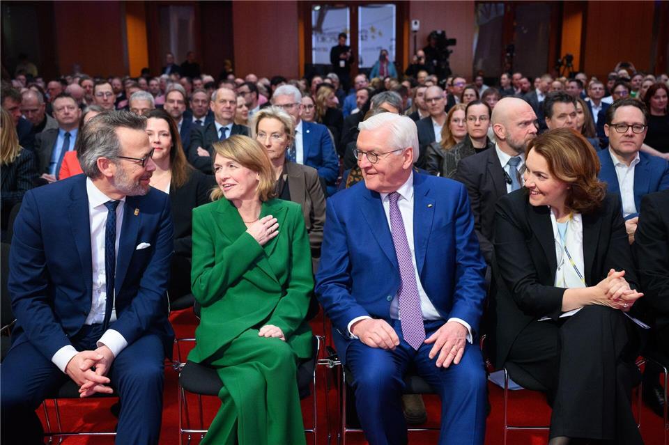 Bundespräsident Frank-Walter Steinmeier lobte das Engagement der Sportvereine.Bernd von Jutrczenka/dpa