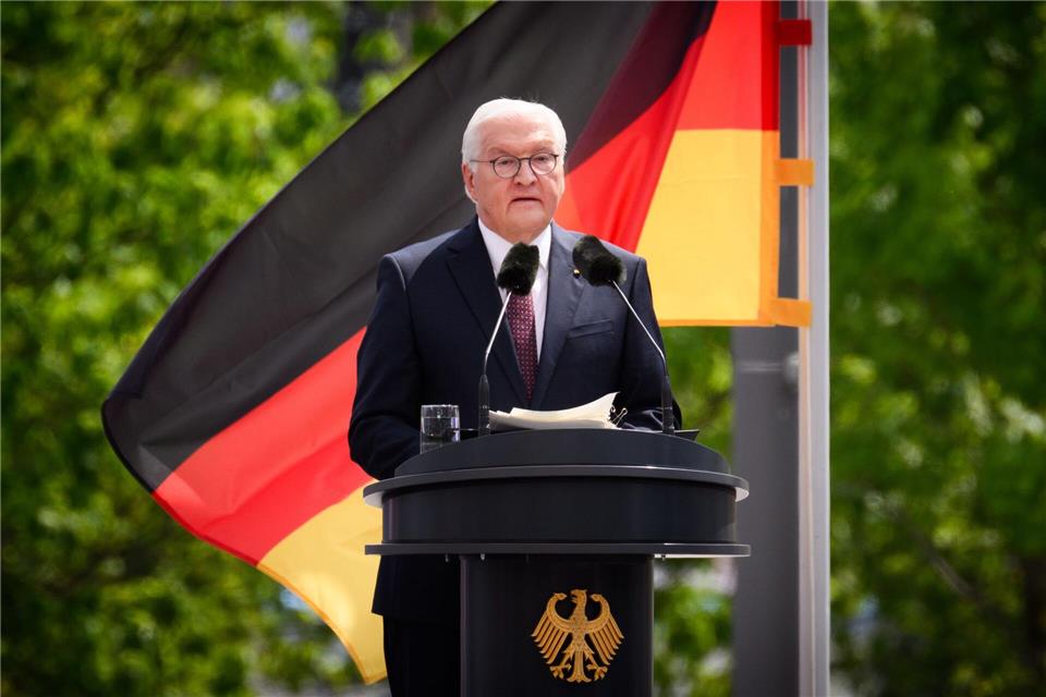 Bundespräsident Frank-Walter Steinmeier wird die 132. Kieler Woche eröffnen. (Archivbild)Bernd von Jutrczenka/dpa