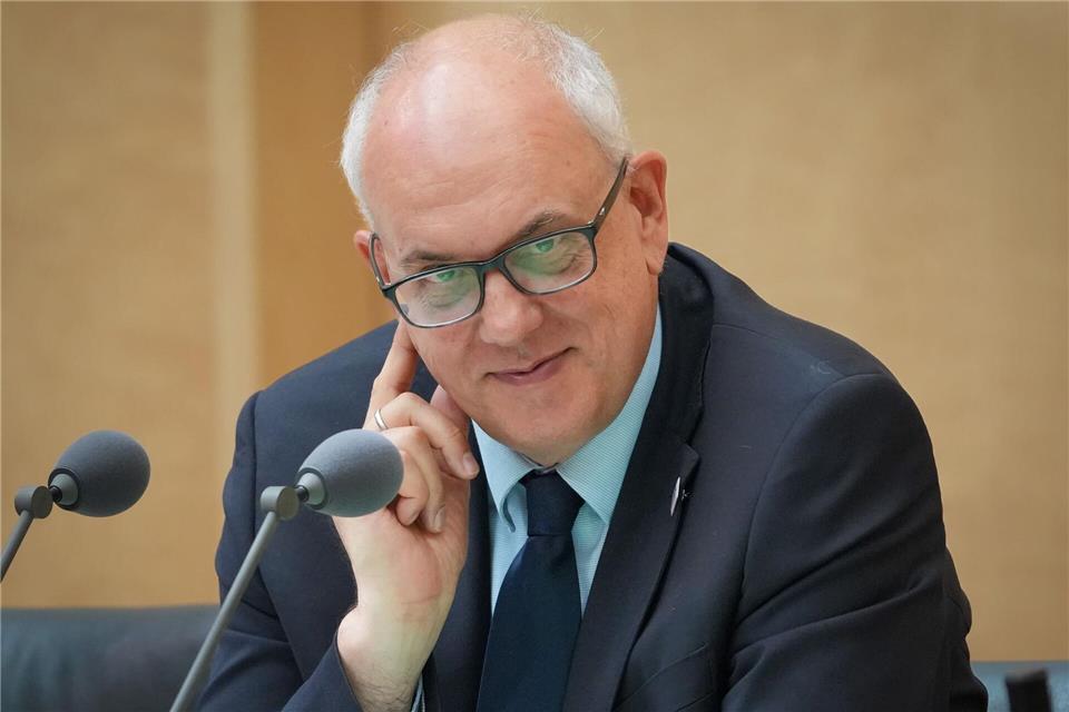 Bundesratspräsident Bovenschulte sieht die Länderkammer gut gerüstet für den Fall eines AfD-Ministerpräsidenten in Sachsen-Anhalt. (Archivbild)Soeren Stache/dpa