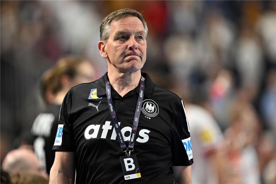 Bundestrainer Alfred Gislason hat mit der DHB-Auswahl bis zur WM noch einiges zu tun.Federico Gambarini/dpa