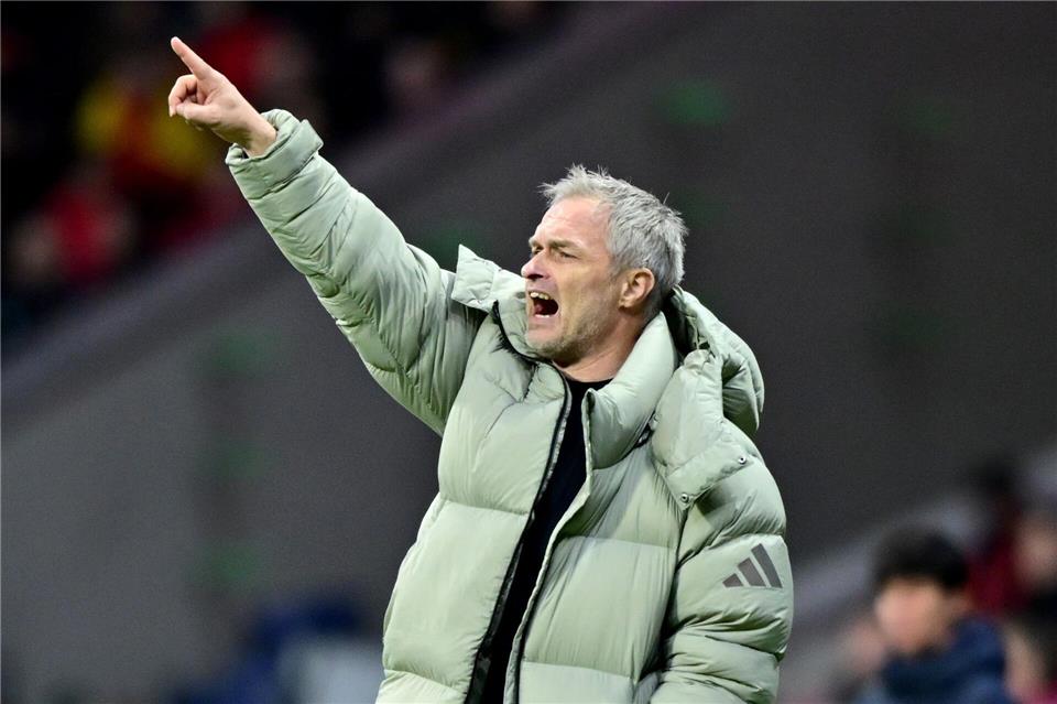 Bundestrainer Christian Wück: Fingerzeige Richtung WM 2027. (Archivbild)Sebastian Christoph Gollnow/dpa