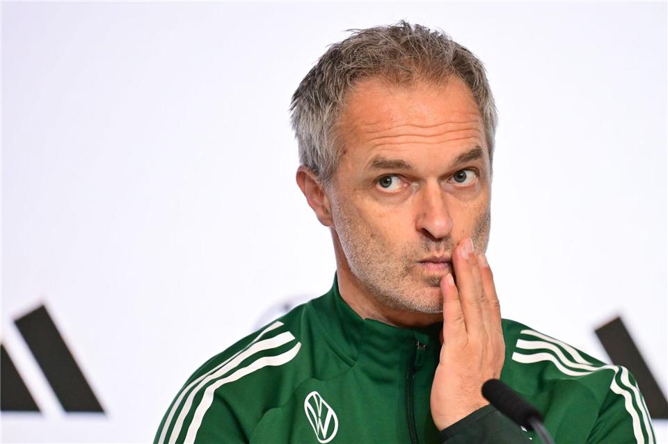 Bundestrainer Christian Wück hofft auf eine weitere Top-Leistung seiner Elf.Sebastian Christoph Gollnow/dpa