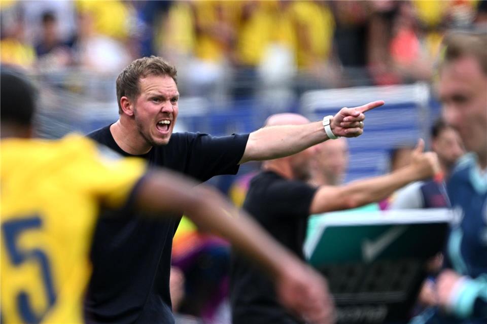 Bundestrainer Julian Nagelsmann. Federico Gambarini/dpa