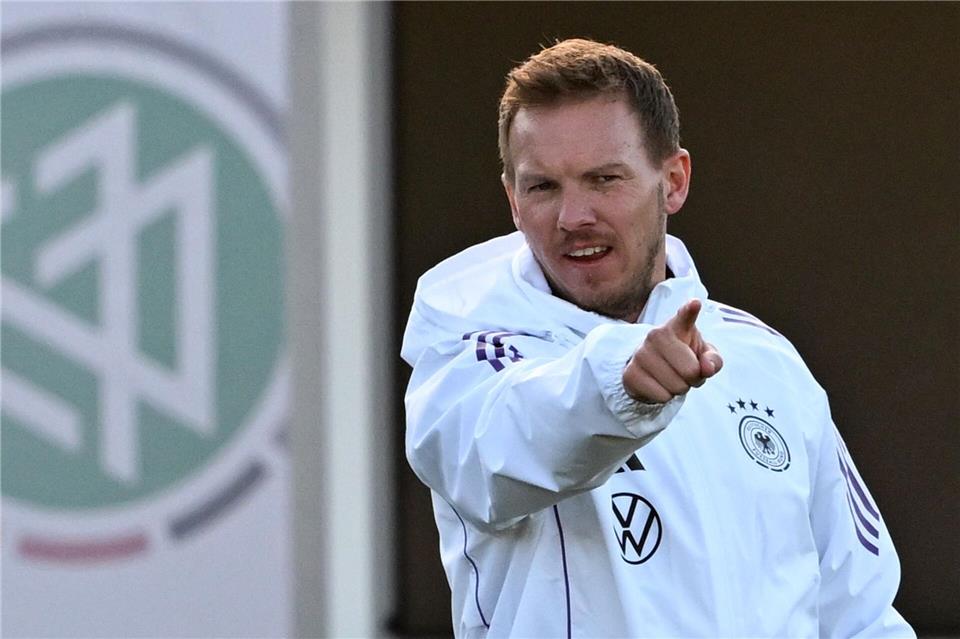 Bundestrainer Julian Nagelsmann gibt die Richtung vor - auch beim Kader. (Archivbild)Arne Dedert/dpa