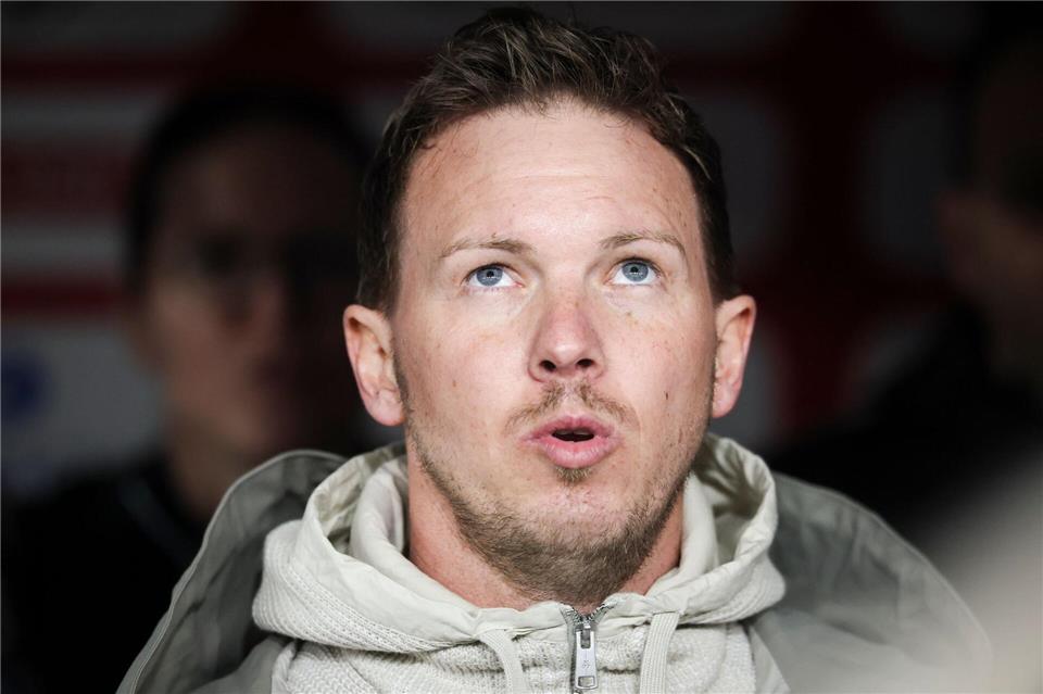 Bundestrainer Julian Nagelsmann gibt sein WM-Aufgebot am 12. Mai bekannt. Christian Charisius/dpa