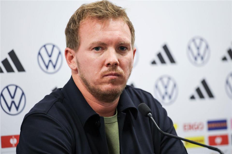 U21 in EM-Quali unter Druck - Di Salvo fordert Reaktion Bundestrainer Julian Nagelsmann ist davon überzeugt, dass es die U21 gegen Nordirland besser macht.Christian Charisius/dpa