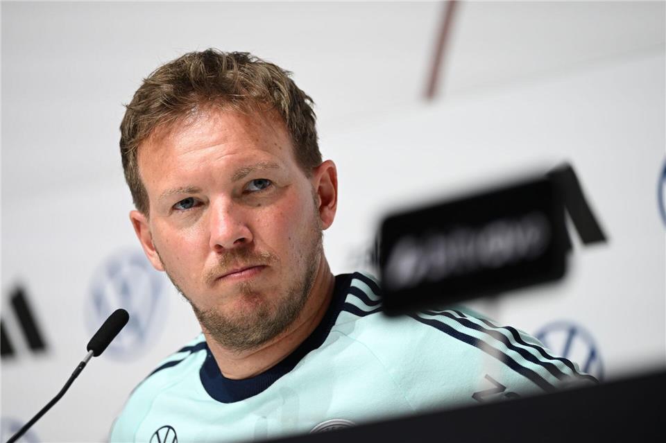 Bundestrainer Julian Nagelsmann will bei Neuer kein Risiko eingehen.Federico Gambarini/dpa