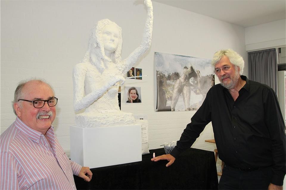 Burghard Möcklinghoff und Kastulus A, Wolf (rechts) haben sich an der Aktion beteiligt.