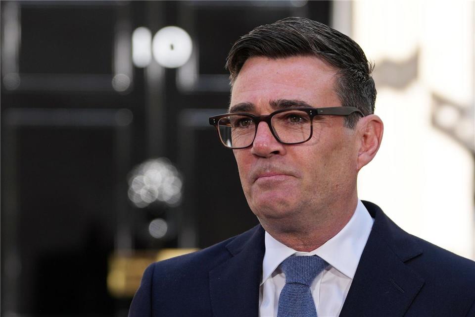 Burnham verspricht, wieder mehr politische Macht in die britischen Regionen zu geben.Kirsty Wigglesworth/AP/dpa
