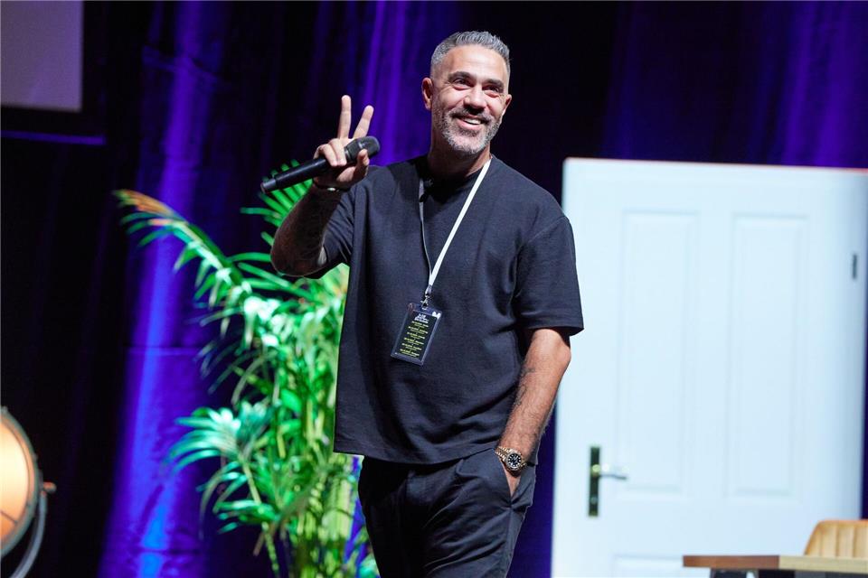 Bushido lebt seit drei Jahren in Dubai, mit Frau Anna-Maria und acht Kindern. Joerg Carstensen/dpa