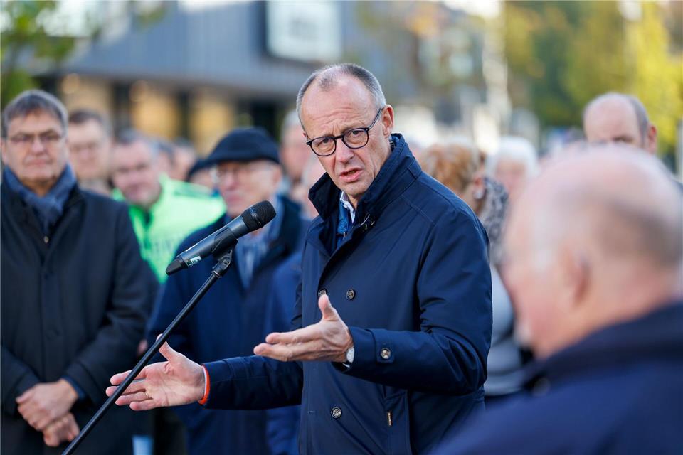 Merz: Keine Zusammenarbeit mit AfD mit mir als Parteichef CDU-Chef Merz zieht klare Linie: keine Zusammenarbeit mit der AfD mit mir als Parteivorsitzender.Thomas Banneyer/dpa