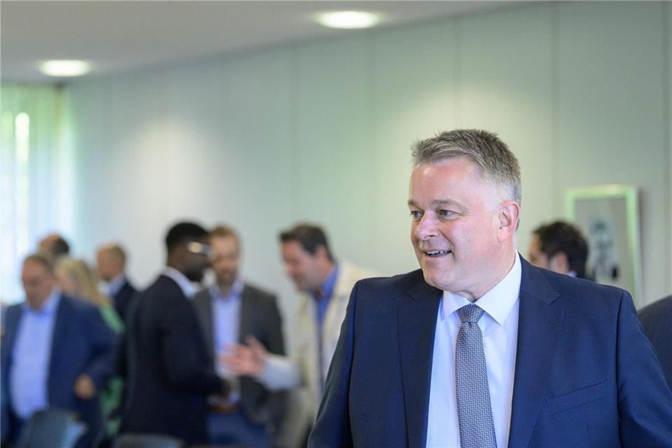 CDU-Fraktionschef Schnieder will am 18. Mai zum Ministerpräsidenten gewählt werden. Hannes P. Albert/dpa