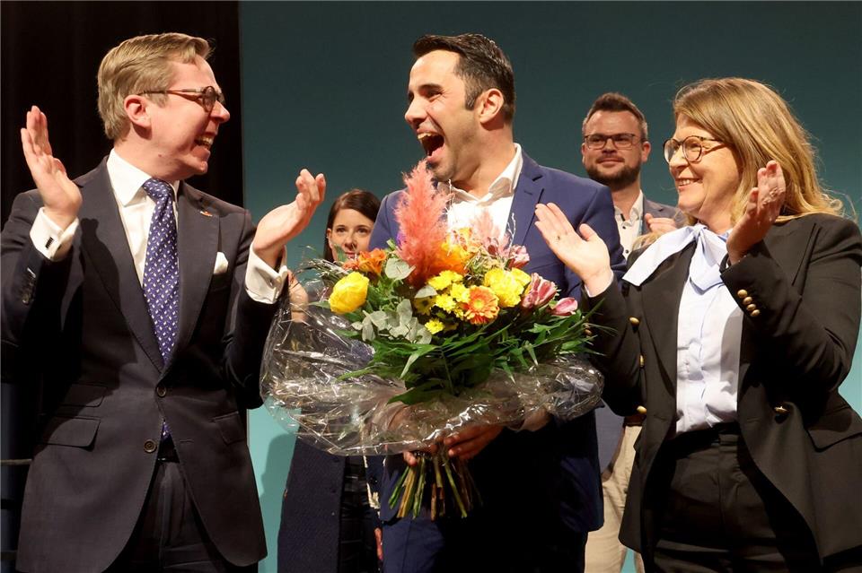 CDU-Landesliste  Mecklenburg-Vorpommern: Klarer Sieg für Peters vor Amthor und HoffmeisterBernd Wüstneck/dpa