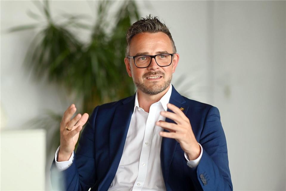 CDU-Politiker Peter Boch ist seit 2017 Oberbürgermeister in Pforzheim. (Archivbild) Uli Deck/dpa