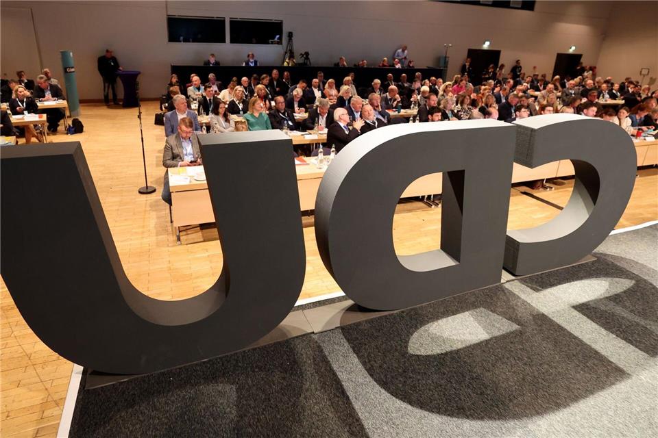 CDU stimmt sich auf Landtagswahl in MV ein.Bernd Wüstneck/dpa