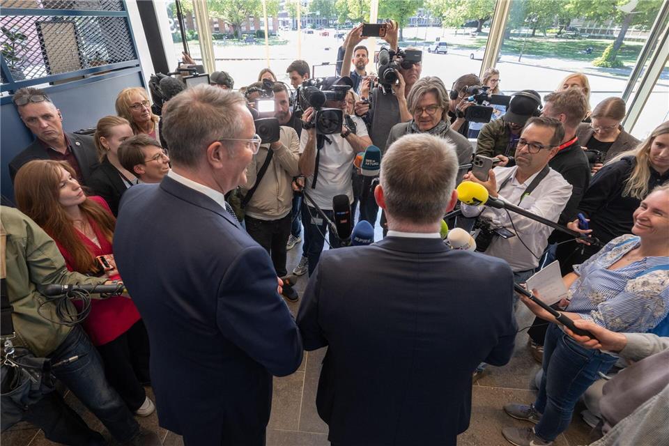 CDU und SPD haben sich in den Verhandlungen auf eine gemeinsame Koalition in Rheinland-Pfalz geeinigt. (Archivbild)Boris Roessler/dpa