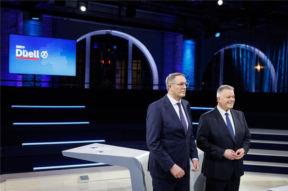 CDU und SPD liefern sich ein Kopf-an-Kopf-Rennen bei der Landtagswahl. Hannes P. Albert/dpa