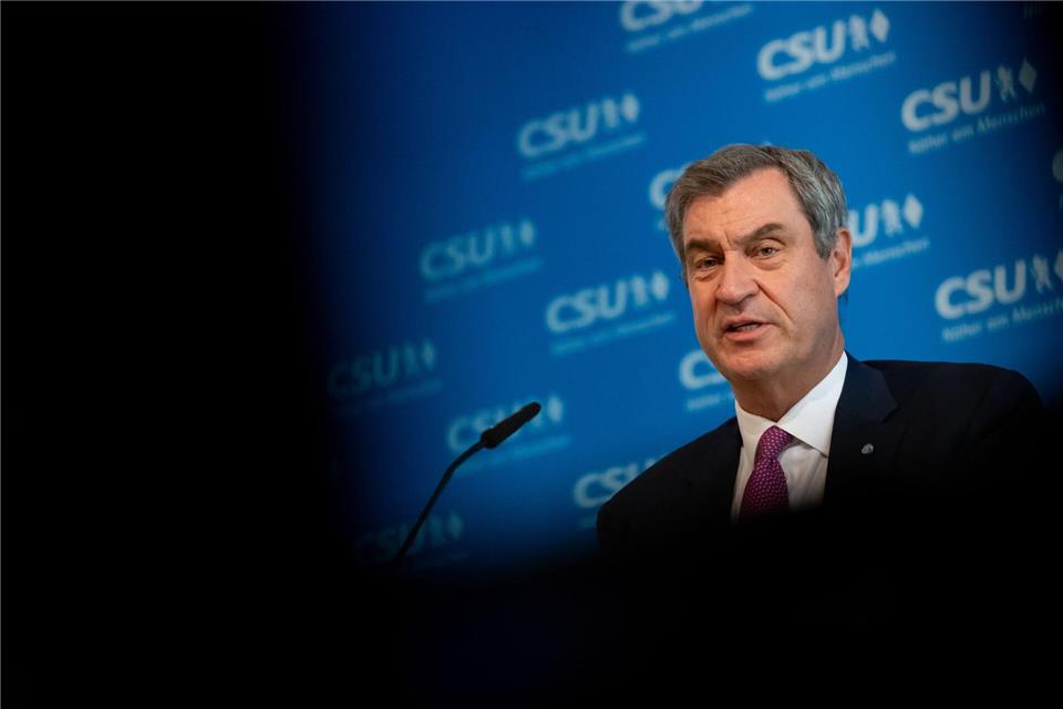 CSU-Chef Markus Söder fordert Kompromissbereitschaft von allen Seiten.Sven Hoppe/dpa