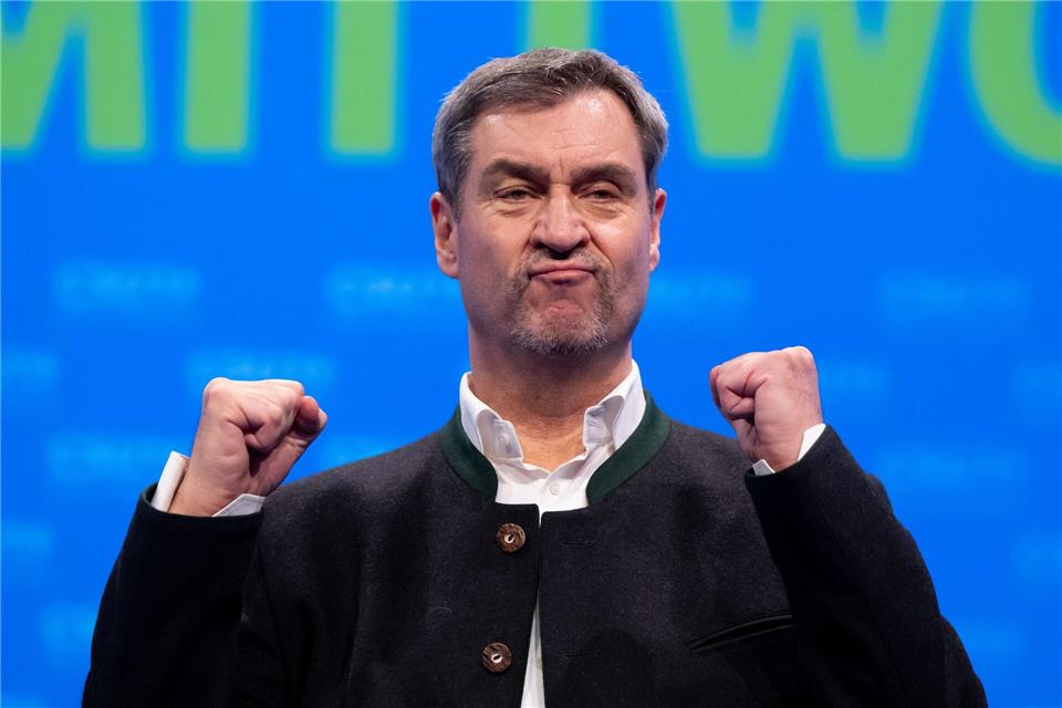 CSU-Chef Markus Söder ist ein großer Fan des Aschermittwochs. (Archivbild)Sven Hoppe/dpa