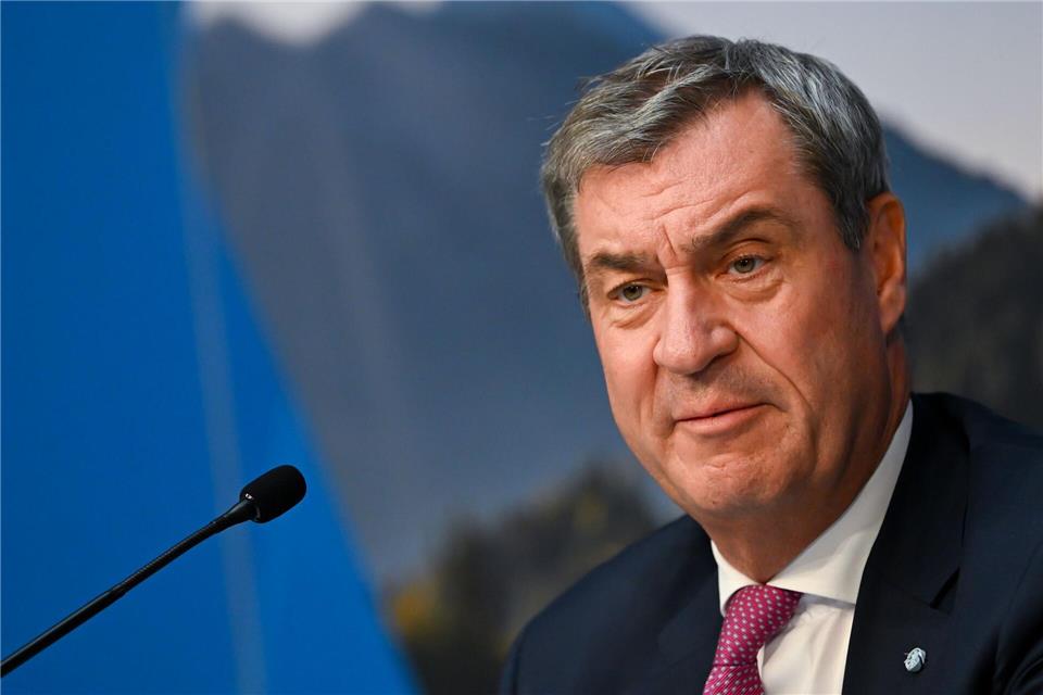CSU-Chef Söder entscheidet über die Spahn-Nachfolge mit.Sven Hoppe/dpa