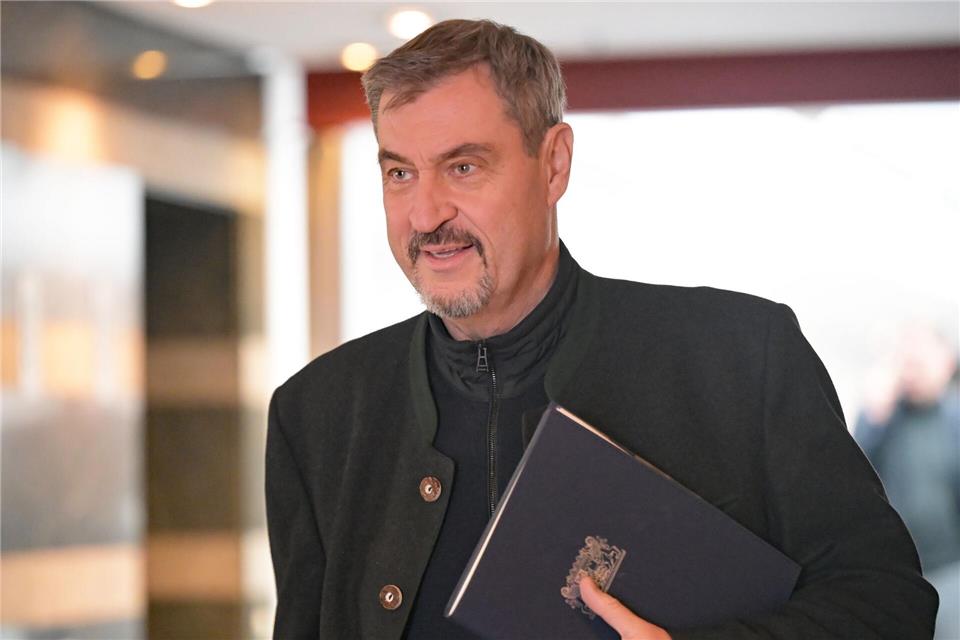 CSU-Chef Söder geht mit klaren Vorstellungen in den Koalitionsausschuss. (Archivbild)Malin Wunderlich/dpa