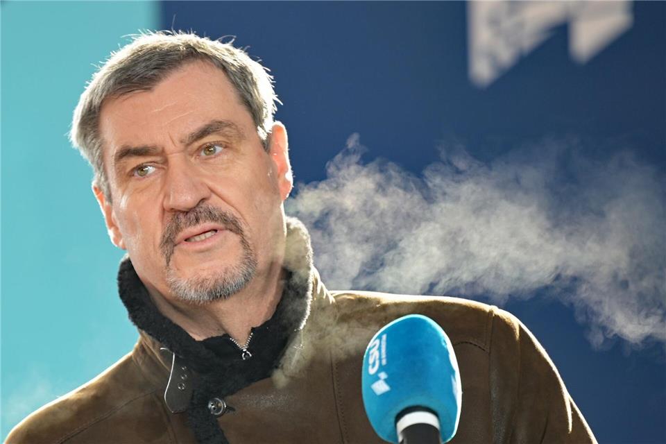 CSU-Chef Söder hat klare Erwartungen an die Arbeit der Bundesregierung im Jahr 2026. Malin Wunderlich/dpa