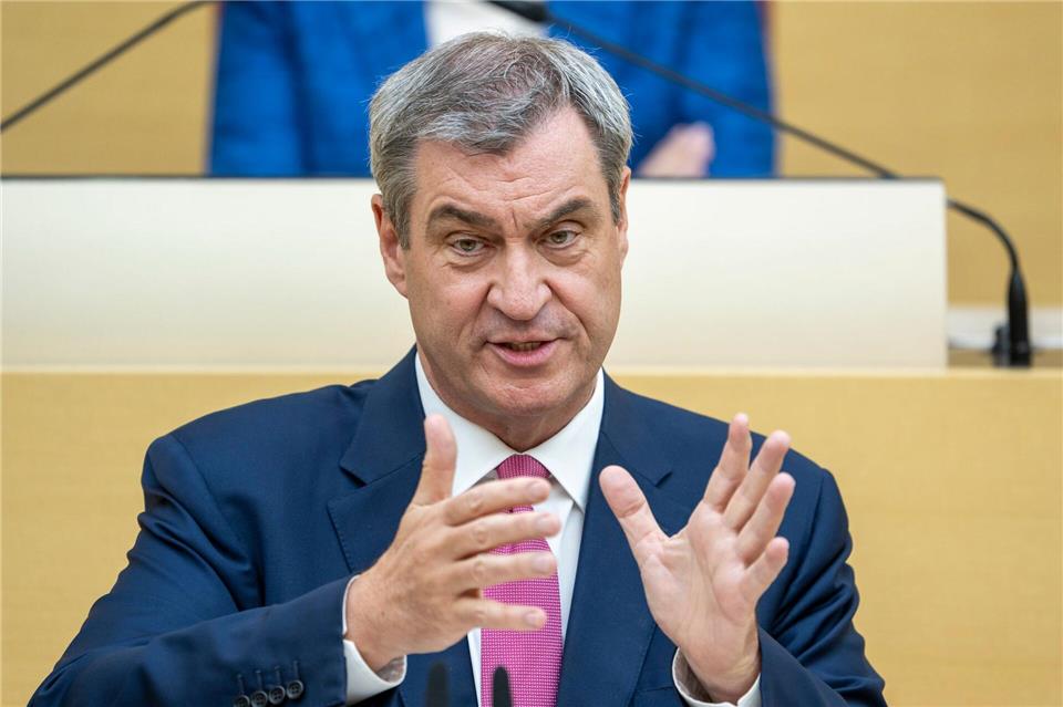 CSU-Chef Söder hatte nach den Änderungen in der Asylpolitik damit gerechnet, dass die AfD weniger Zuspruch erfährt. Peter Kneffel/dpa