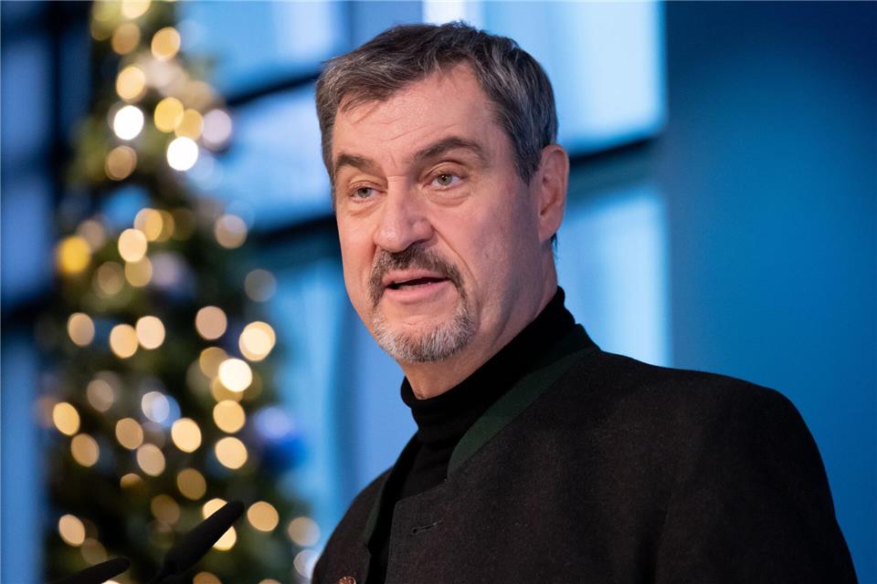 CSU-Chef Söder sieht große Herausforderungen für die Rentenkommission.Sven Hoppe/dpa