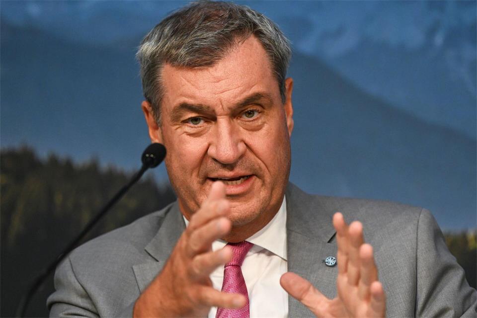 CSU-Chef Söder spricht von einer „Denkzettelwahl“ in Sachsen-Anhalt. (Archivbild)Sven Hoppe/dpa