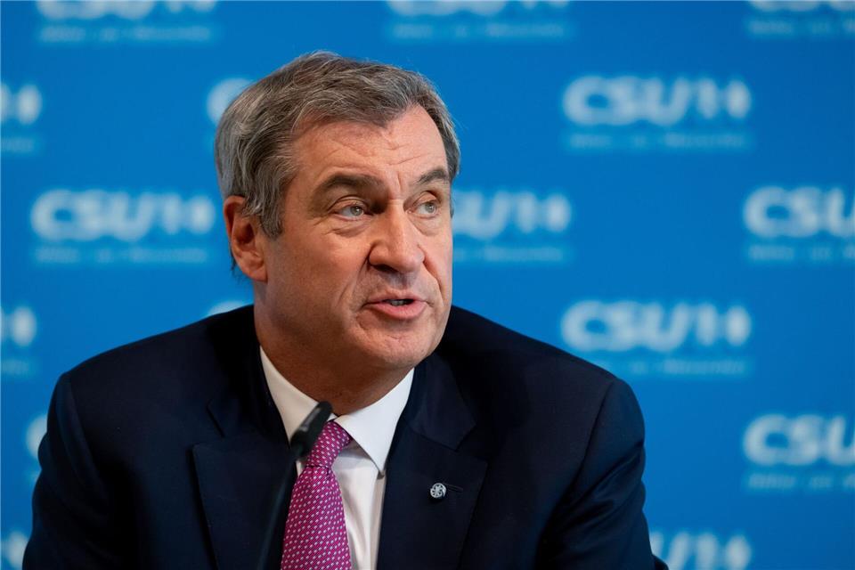 CSU-Chef Söder will Kürzungen beim Bürgergeld durchsetzen. (Archivbild)Sven Hoppe/dpa
