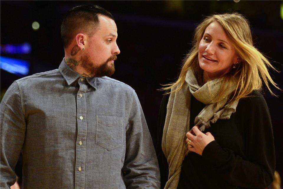Cameron Diaz und Benji Madden vergrößern ihre Familie. (Archivbild) Michael Nelson/EPA/dpa