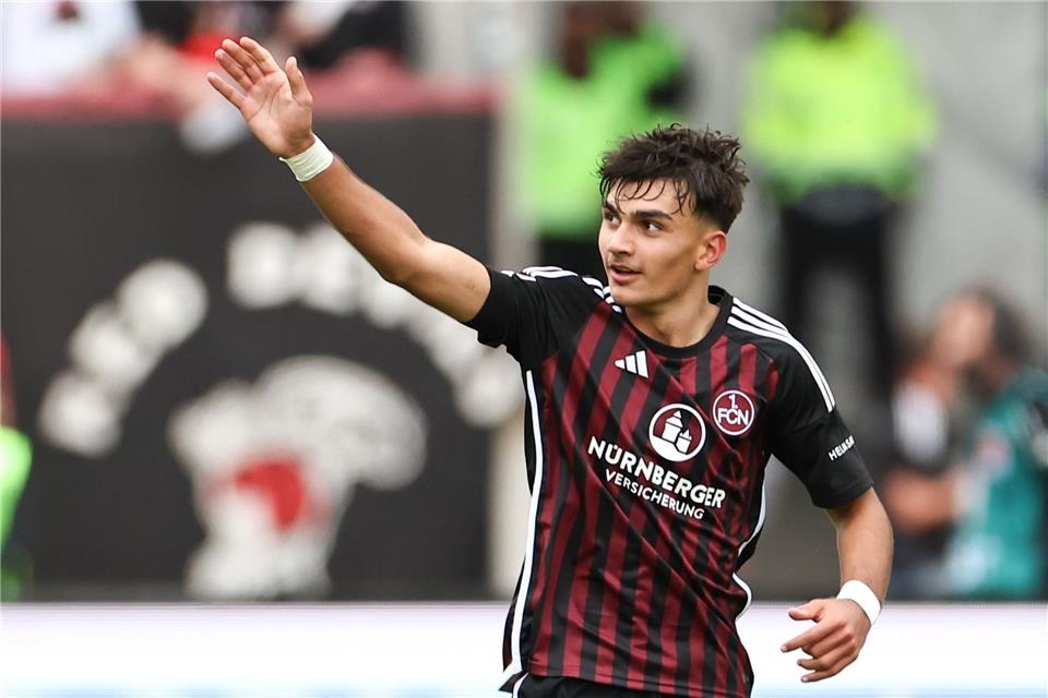 Can Uzun sorgte für einen Nürnberger Punkt gegen Hannover.