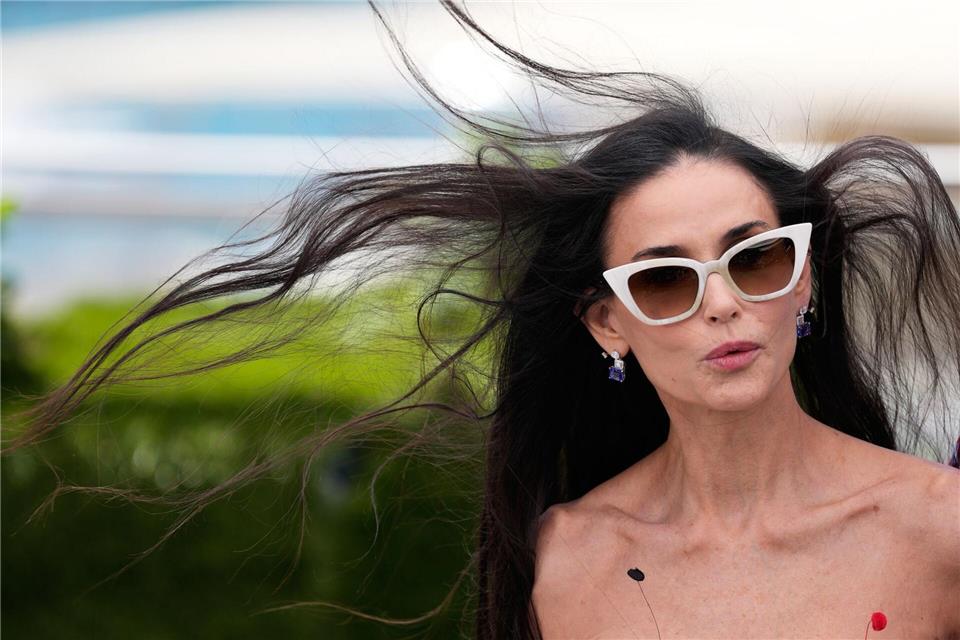 Cannes: Star im Jury-Team – Demi Moore posiert beim Fototermin der 79. Internationalen FilmfestspieleJohn Locher/Invision/AP/dpa