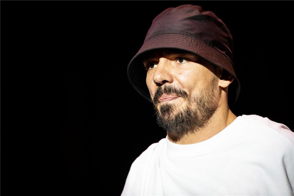 Capital Bra ist erneut Vater geworden. (Archivbild)Alexander Prautzsch/dpa-Zentralbild/dpa