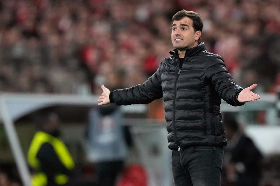 Carles Martinez Novell wird der Nachfolger von Kasper Hjulmand in Leverkusen. (Archivbild)Armando Franca/AP/dpa